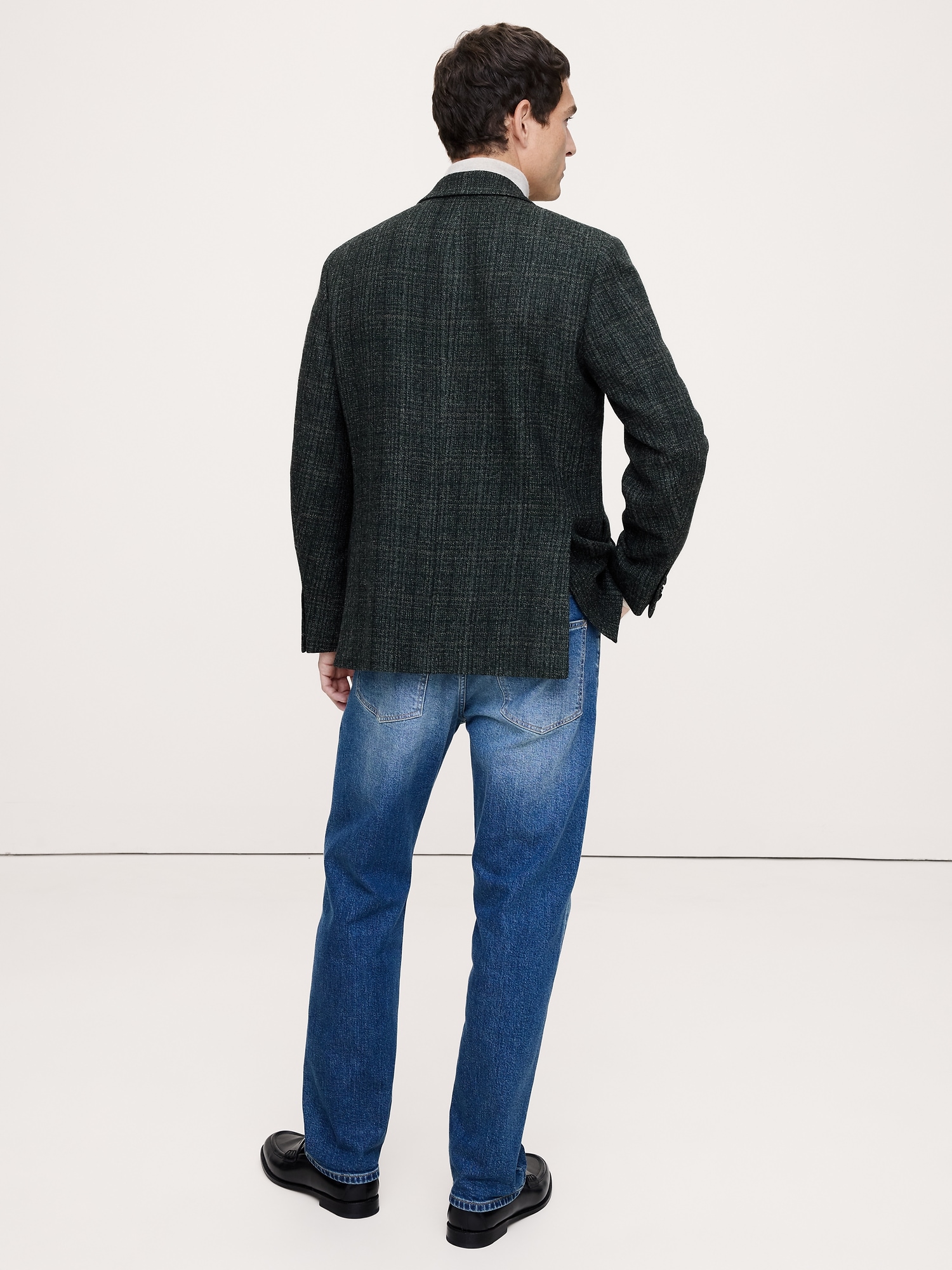 Image number 3 showing, Italian Wool Tweed Suit Jacket