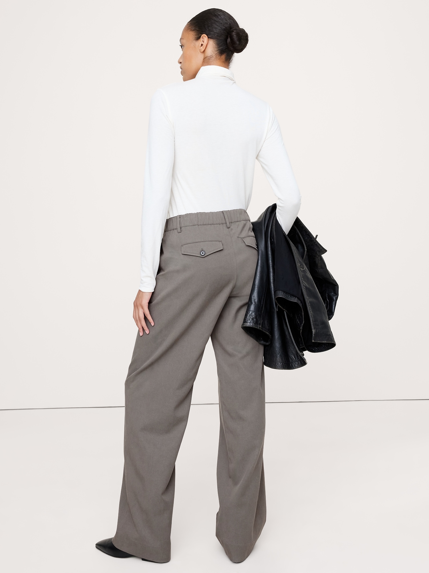 Image number 3 showing, The Everyday Wide-Leg Pant