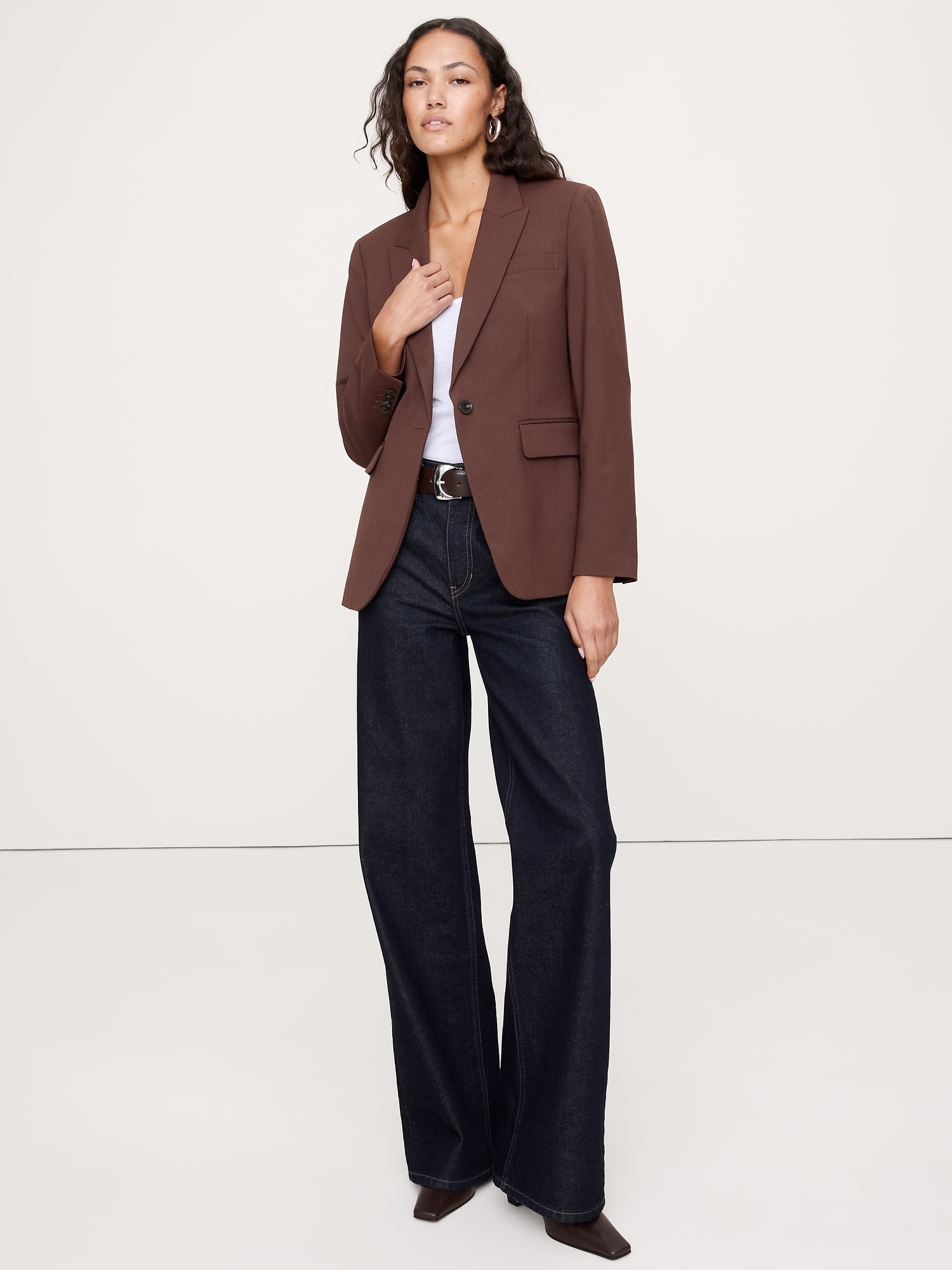 Image number 1 showing, Essential Italian Wool Blazer