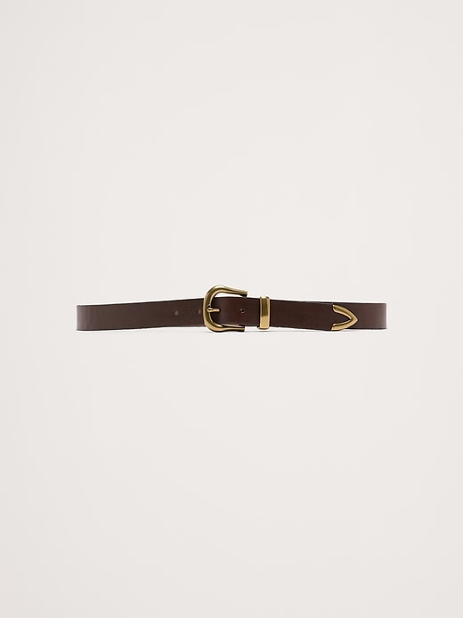 Western Leather Belt