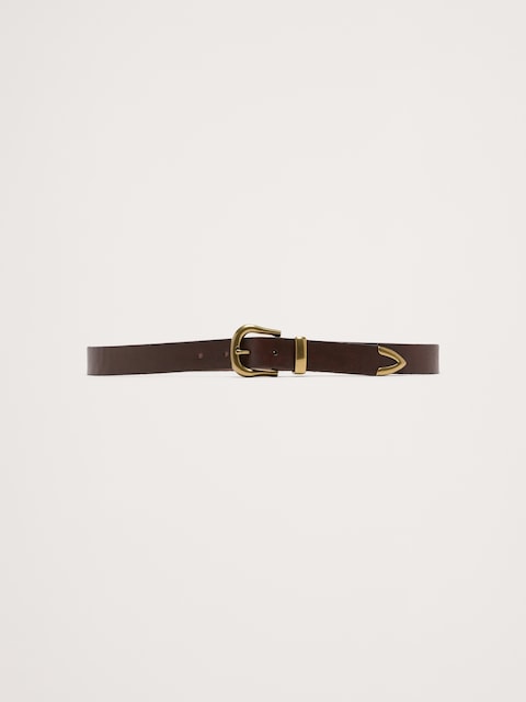 Western Leather Belt