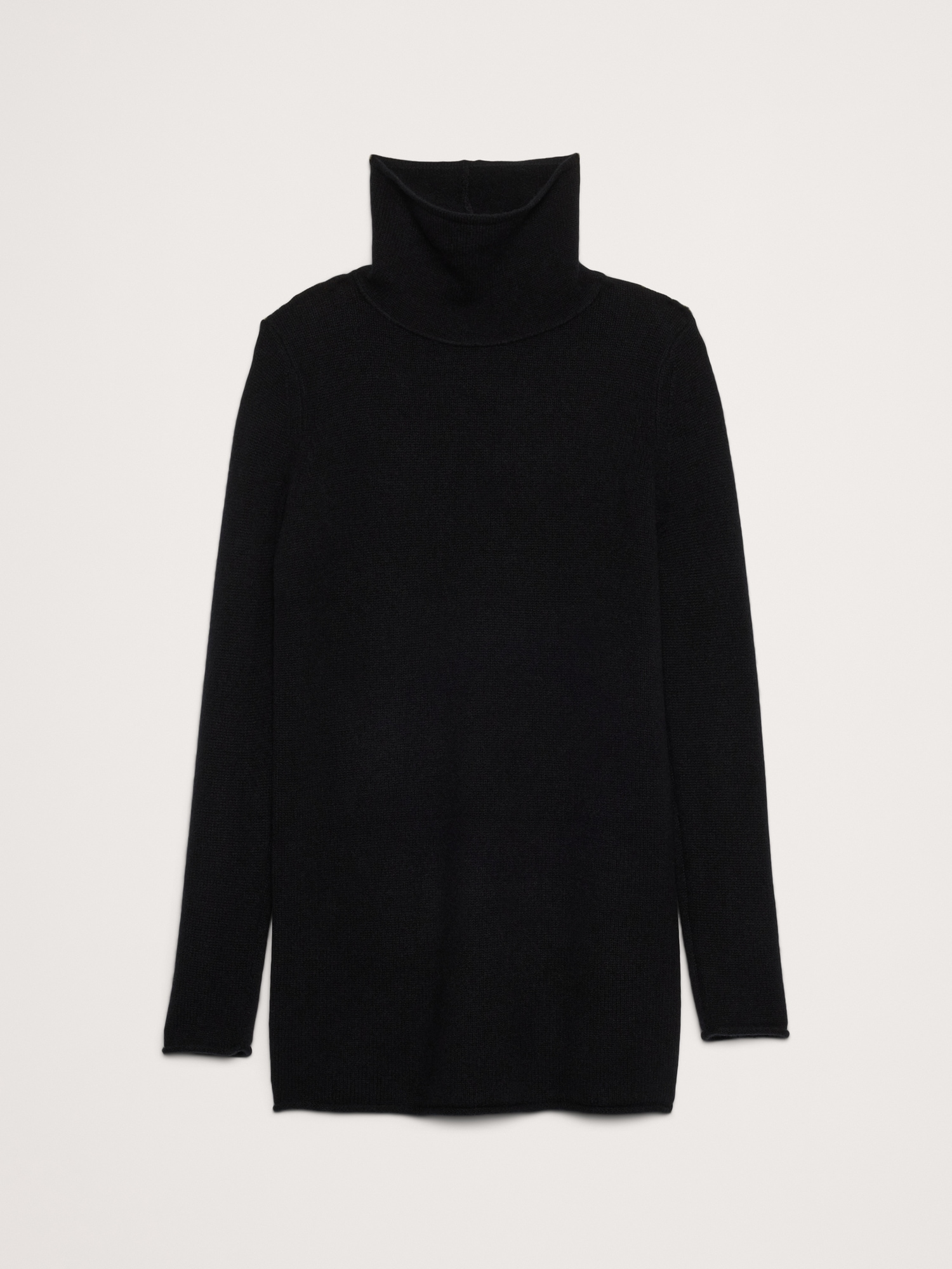 Image number 7 showing, Lightweight Cashmere Turtleneck Mini Dress