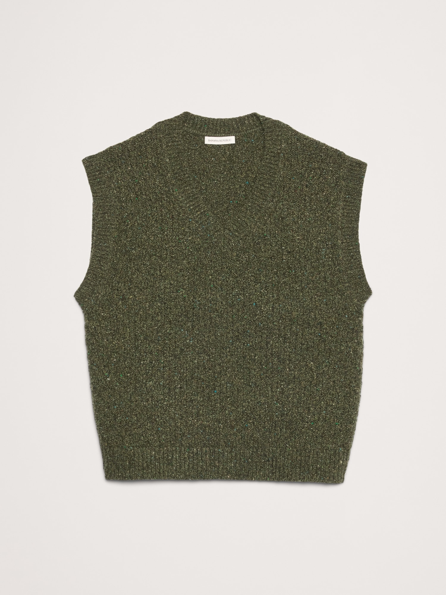 Image number 5 showing, Donegal Wool-Blend Sweater Vest