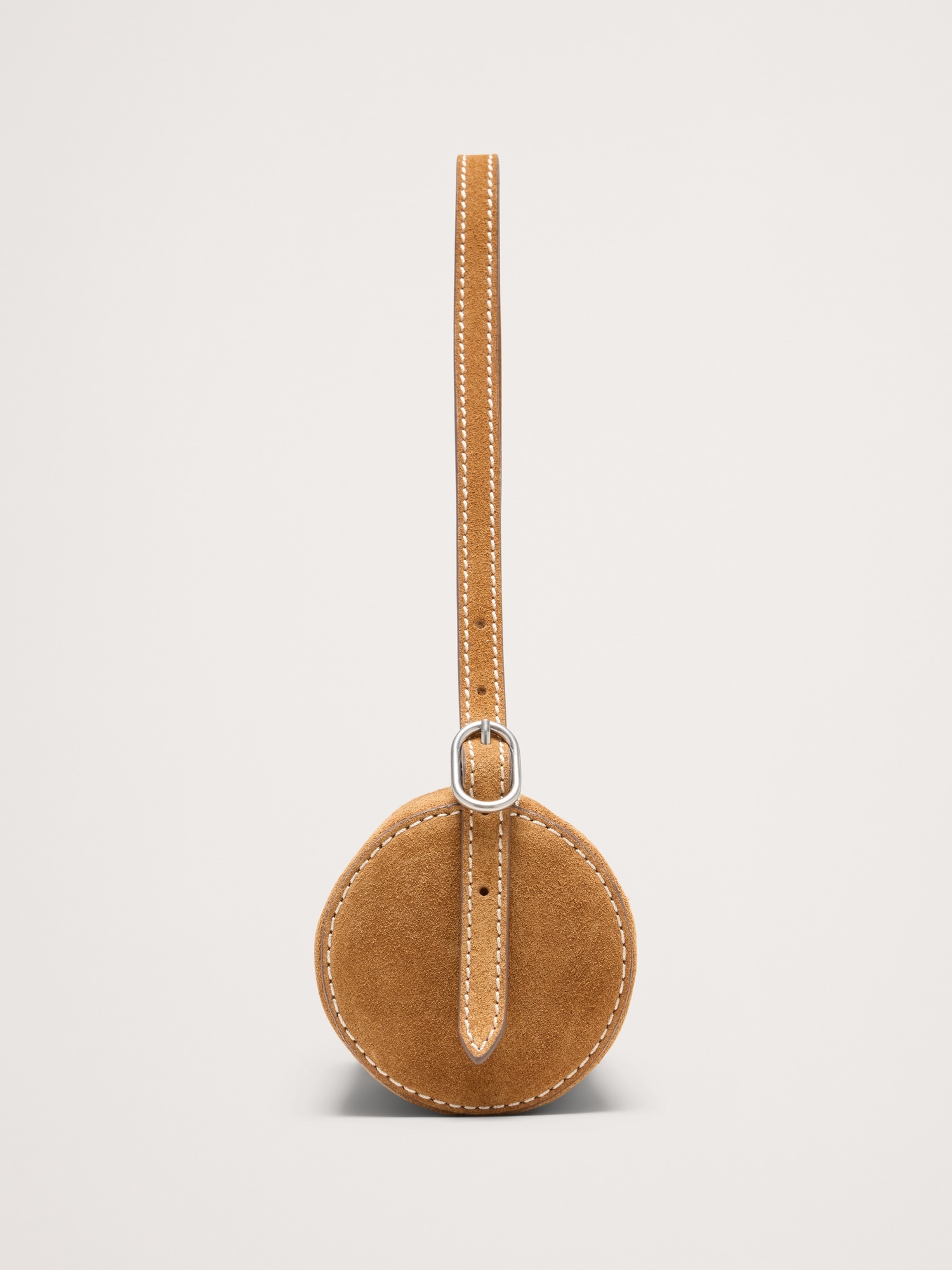 Image number 2 showing, Leather Barrel Bag