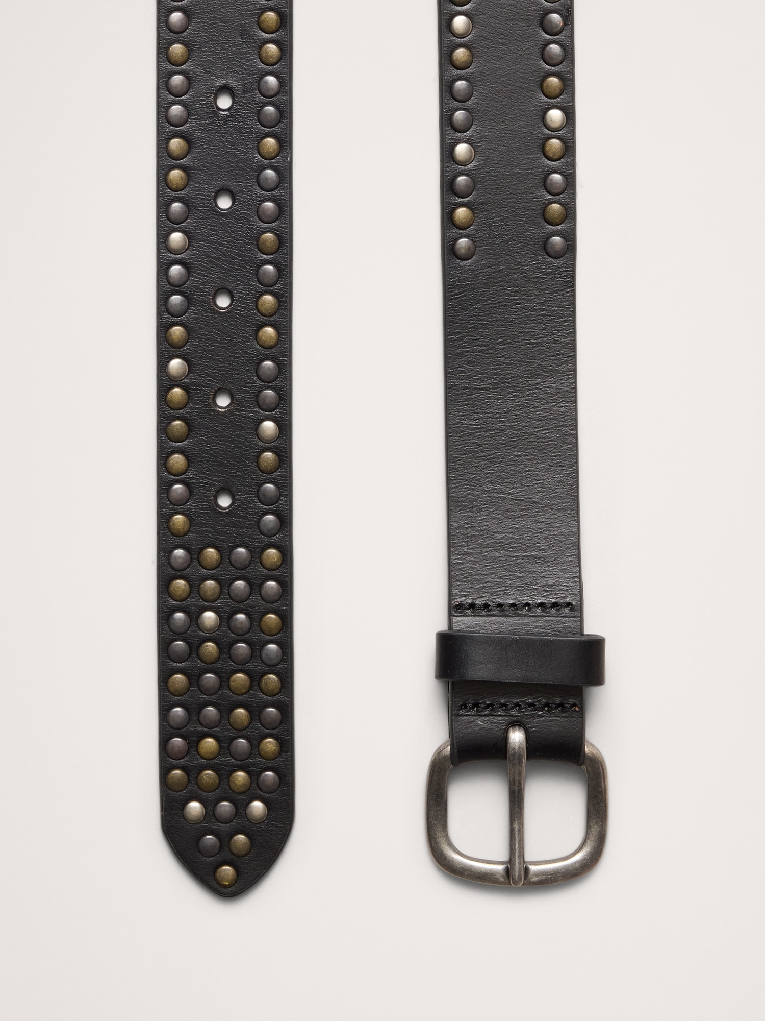 Image number 2 showing, Studded Leather Belt