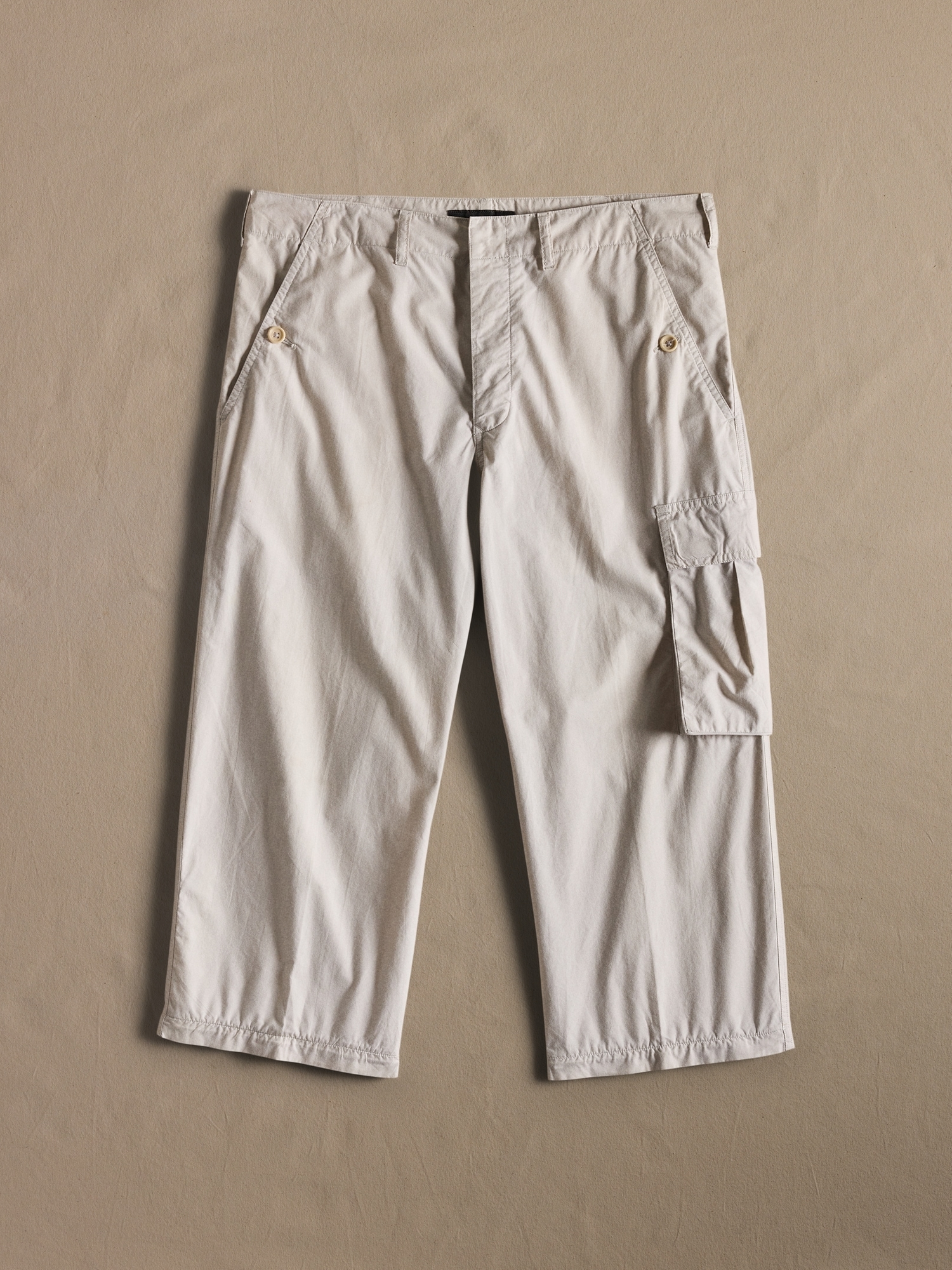 Archive Cargo Cropped Pant size Men's 34 - Sanded Khaki Beige