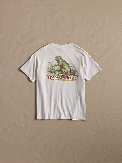 Archive Iguana Graphic T-Shirt size M | Banana Republic