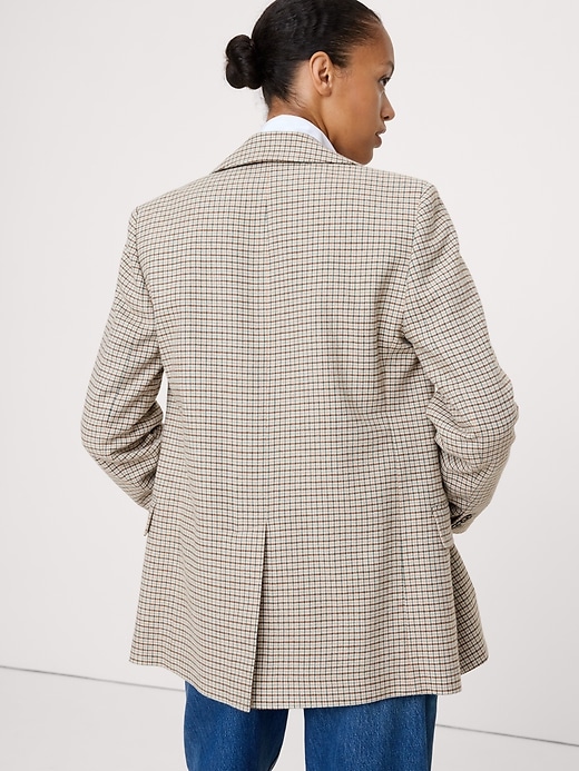 Boyfriend Italian Flannel Blazer