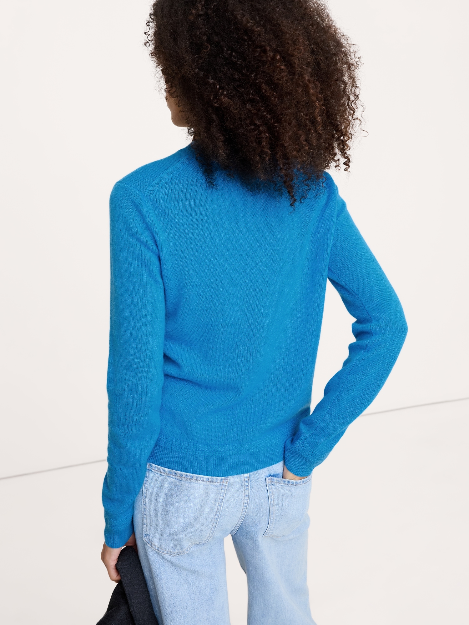 Image number 2 showing, Lightweight Cashmere Crew-Neck Sweater