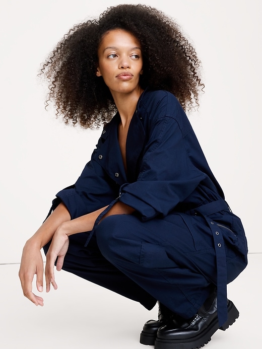 Utility Flight Jumpsuit | Banana Republic