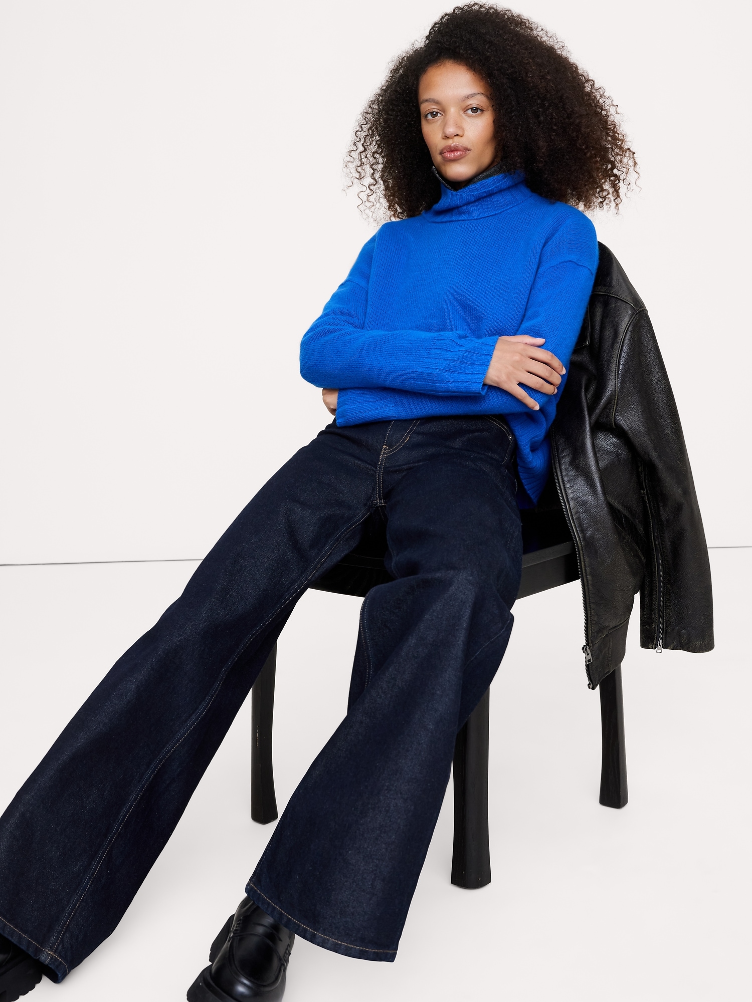 Image number 3 showing, Cashmere Turtleneck Sweater