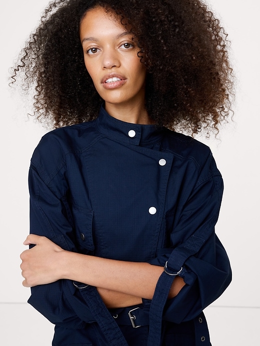 Utility Flight Jumpsuit | Banana Republic