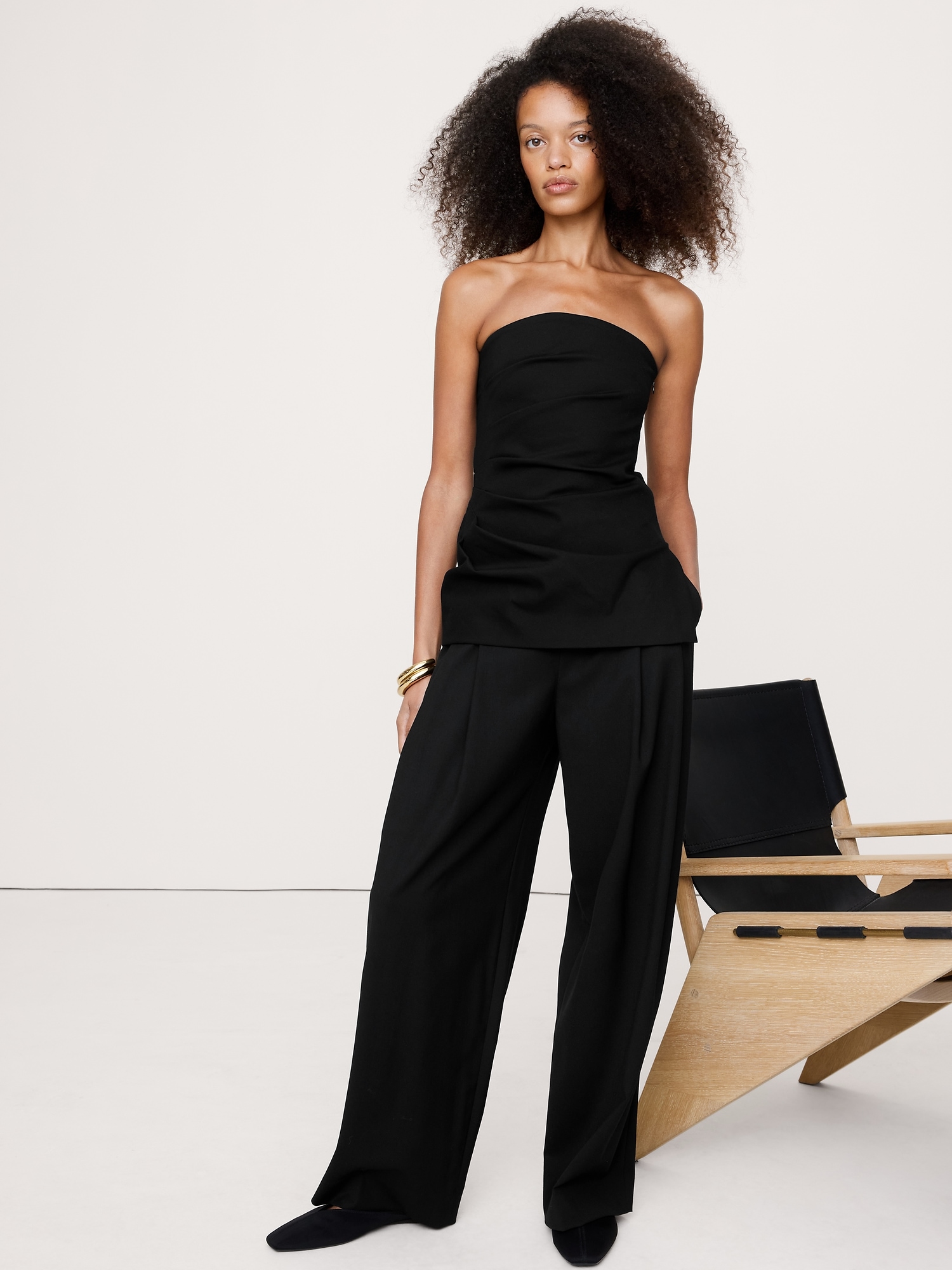 Image number 3 showing, Everywhere Ponte Strapless Top