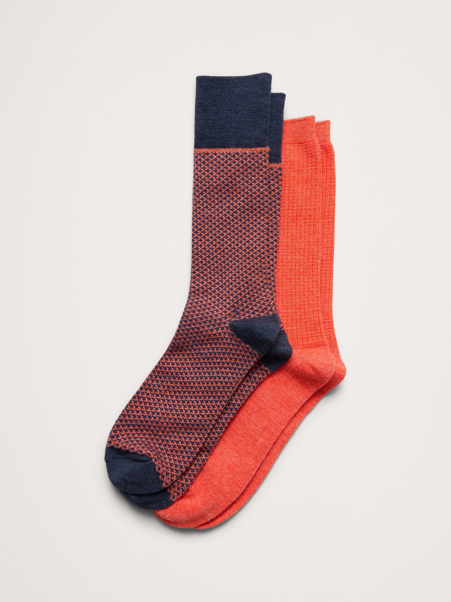 Breathe Merino Sock 2-Pack - Warm Orange