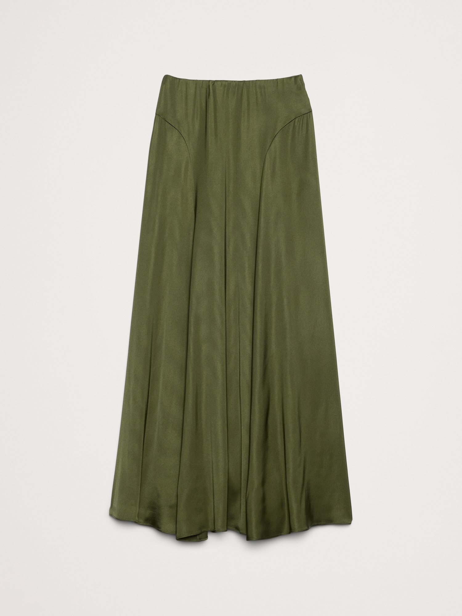 Image number 8 showing, Stretch-Satin Maxi Skirt