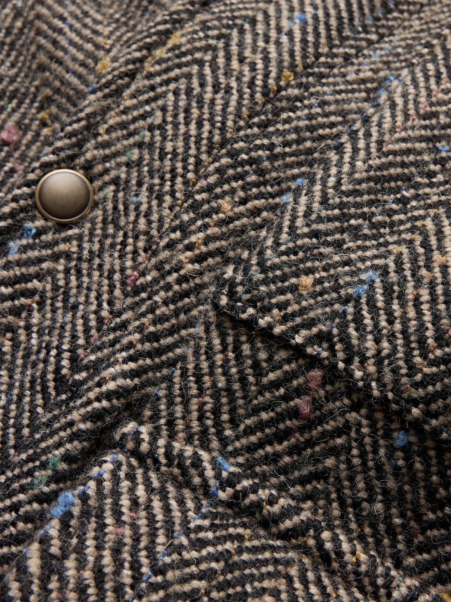 Image number 7 showing, Herringbone Tweed Parka