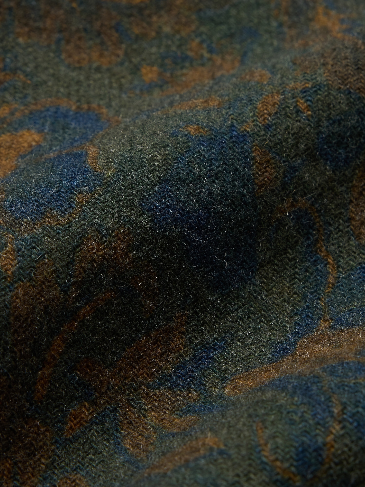 Image number 2 showing, Floral Wool-Blend Scarf