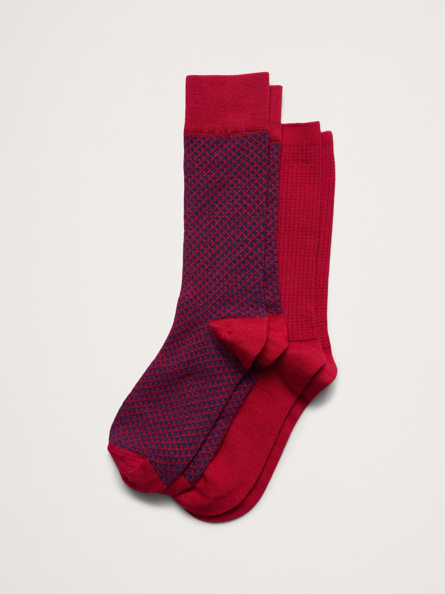 Breathe Merino Sock 2-Pack - Deep Red