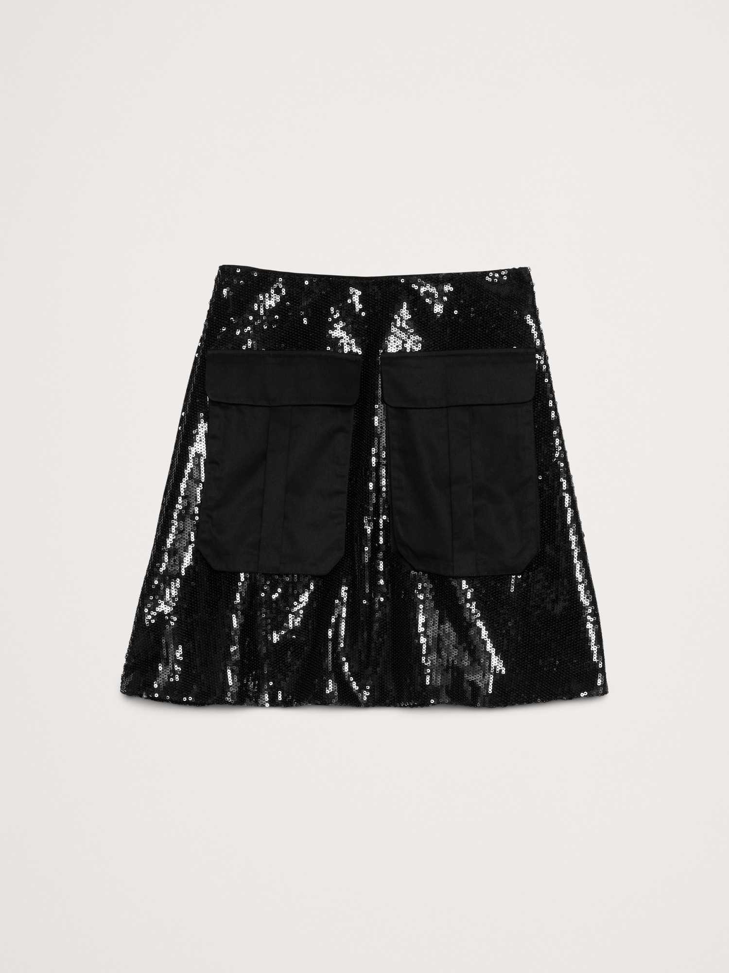 Image number 4 showing, Sequin Ponte Mini Skirt