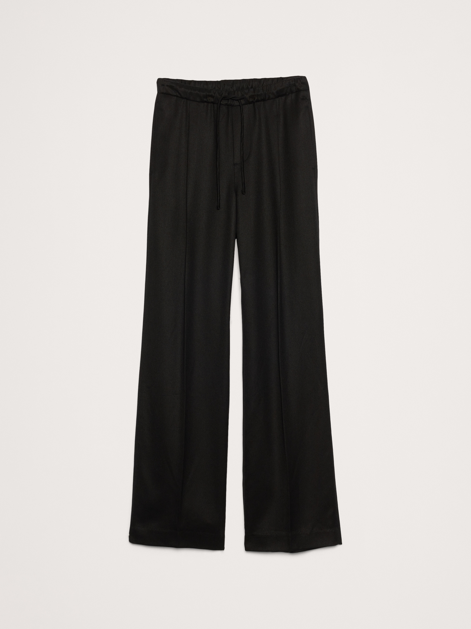 Image number 8 showing, Mid-Rise Wide-Leg Drapey TENCEL™ Pull-On Pant
