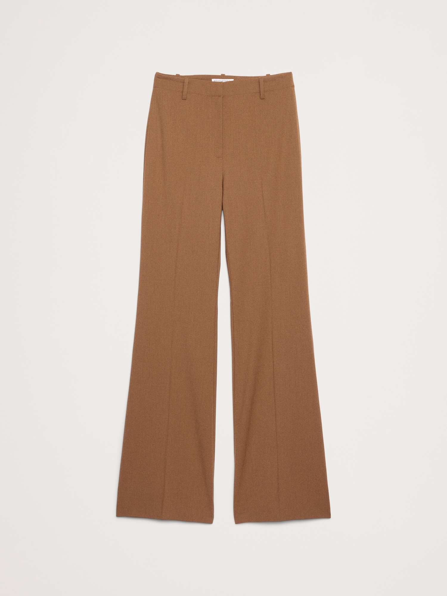 Image number 5 showing, High-Rise Flare Italian Wool Pant