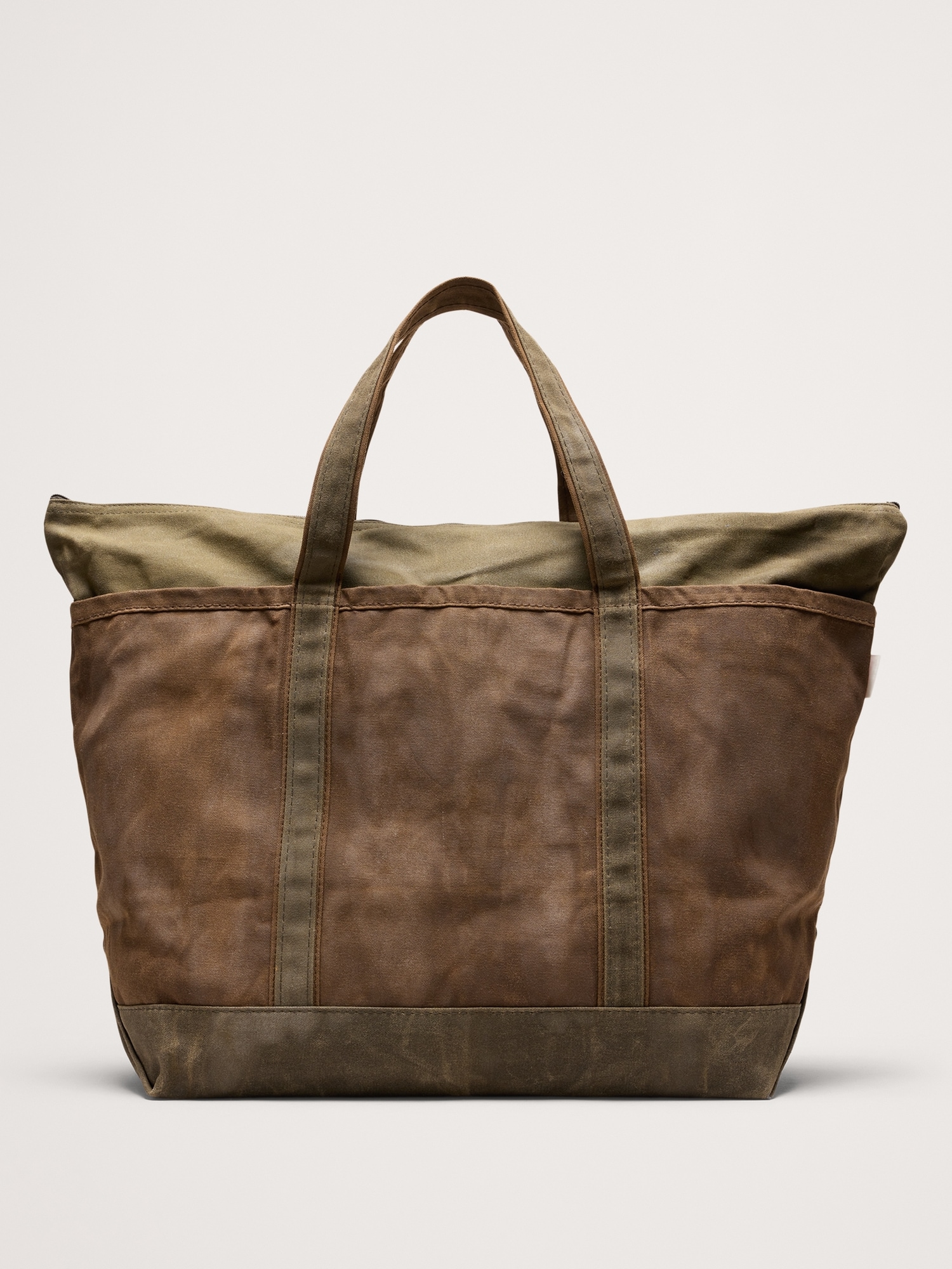 Image number 7 showing, Waxed Canvas Tote by CB Station