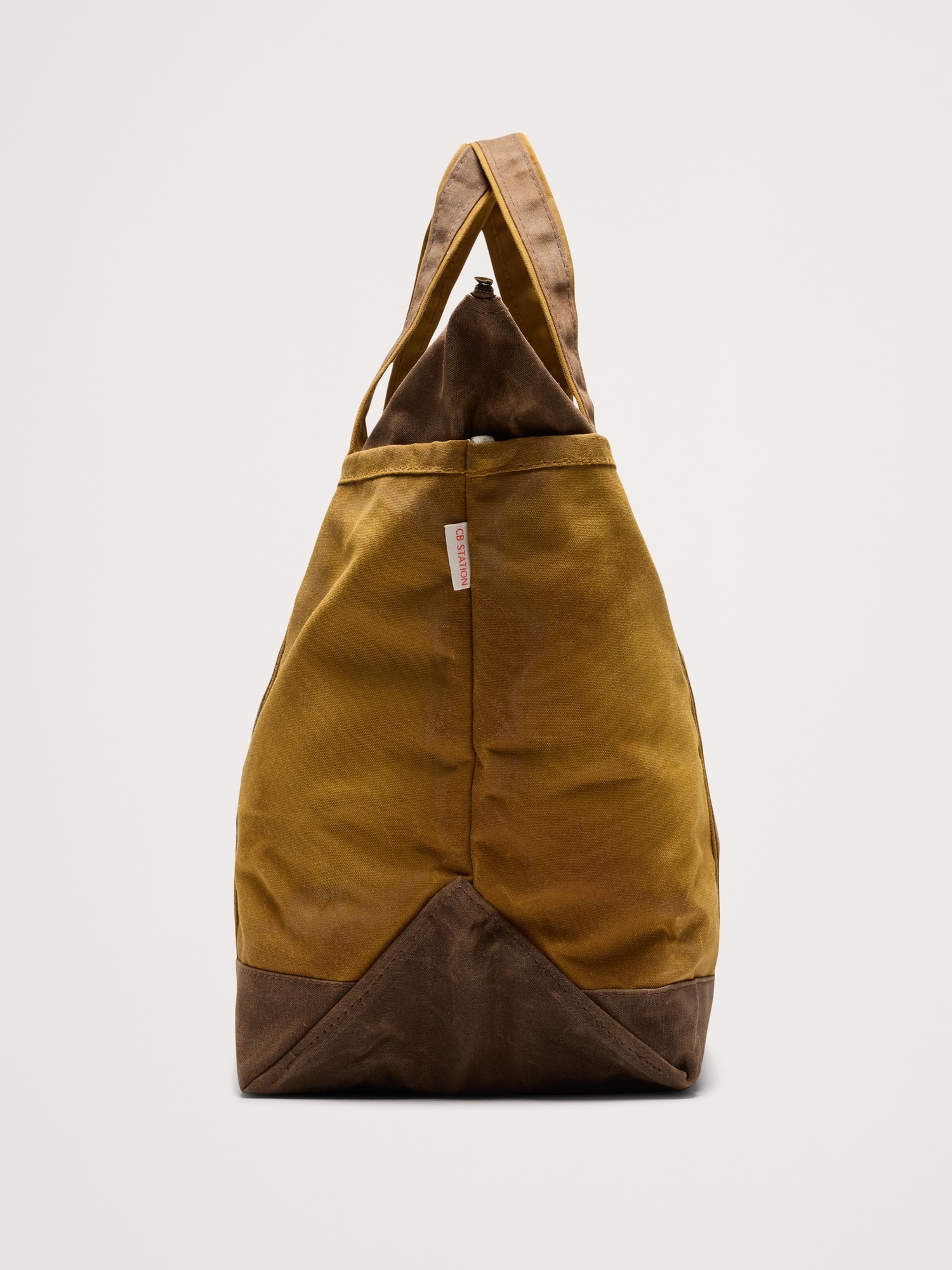 Image number 2 showing, Waxed Canvas Tote by CB Station