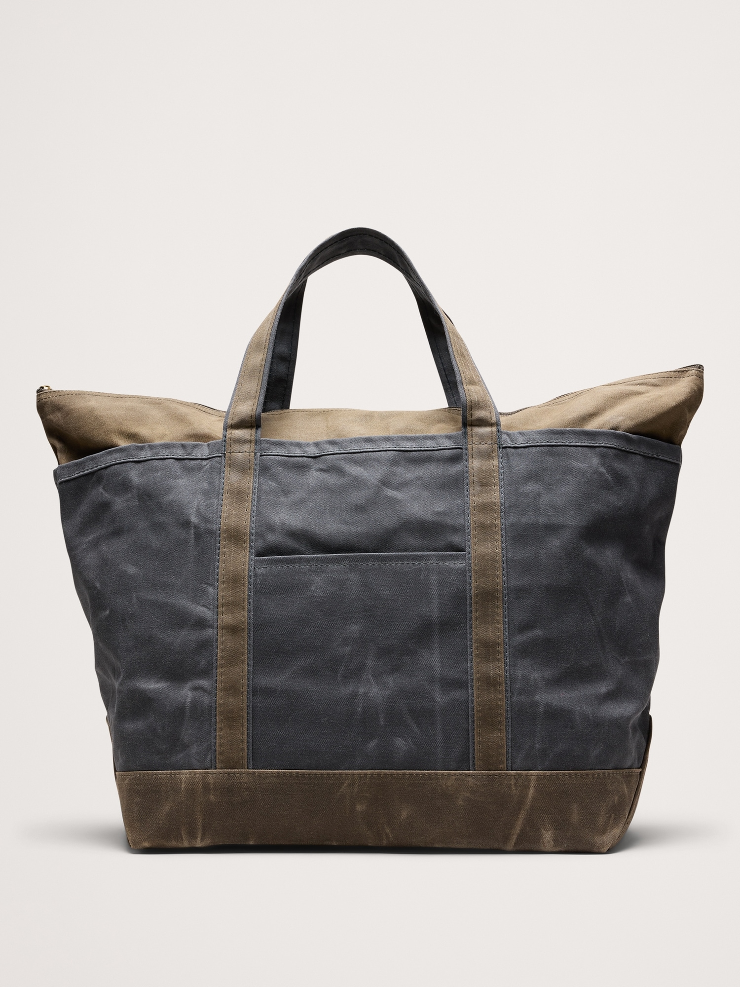 Waxed Canvas Tote by CB Station - Blue