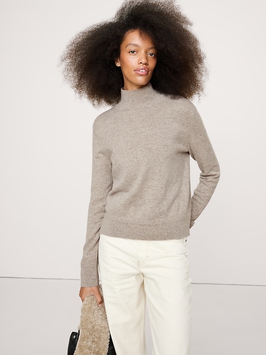 Cashmere Turtleneck Sweater