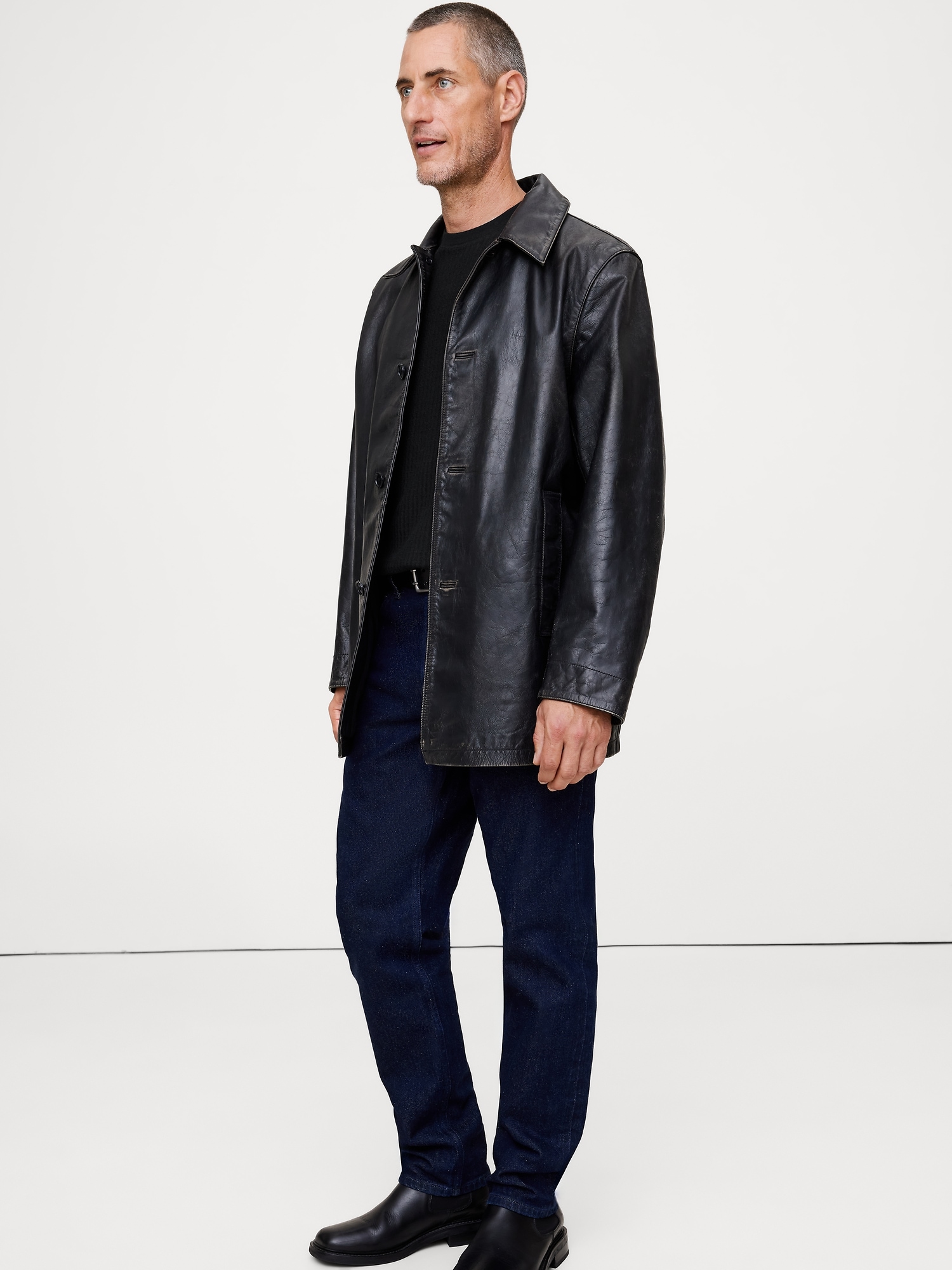 Image number 3 showing, Slub Double-Knit Herringbone T-Shirt