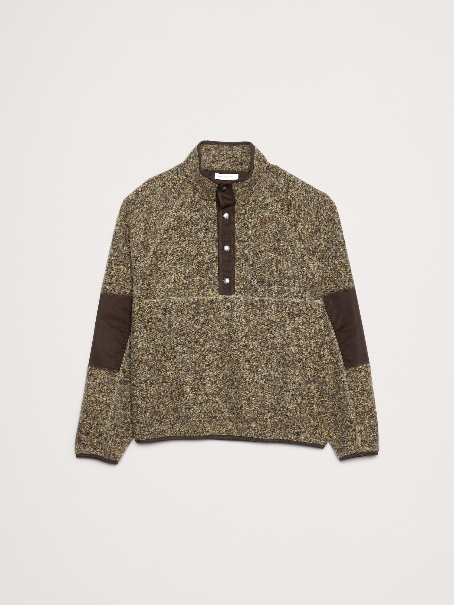 Image number 4 showing, Bouclé Fleece Pullover Sweatshirt
