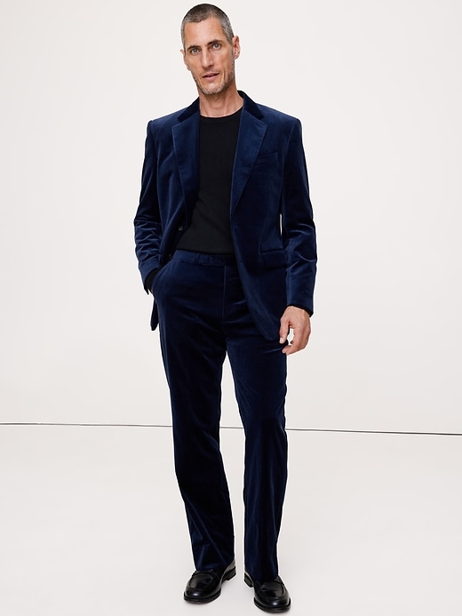 Straight Velvet Pant