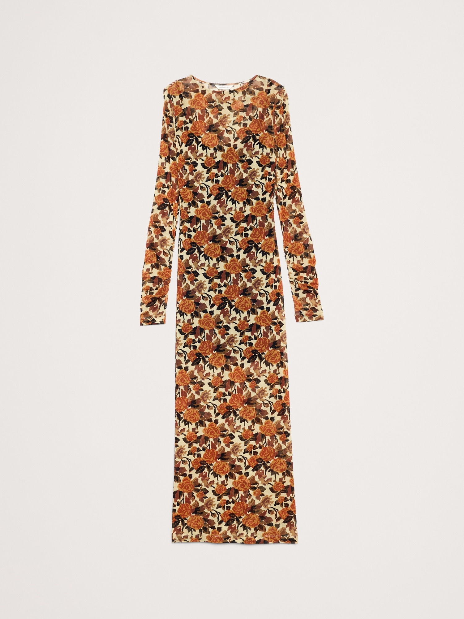 Image number 5 showing, Printed Mesh Maxi Dress