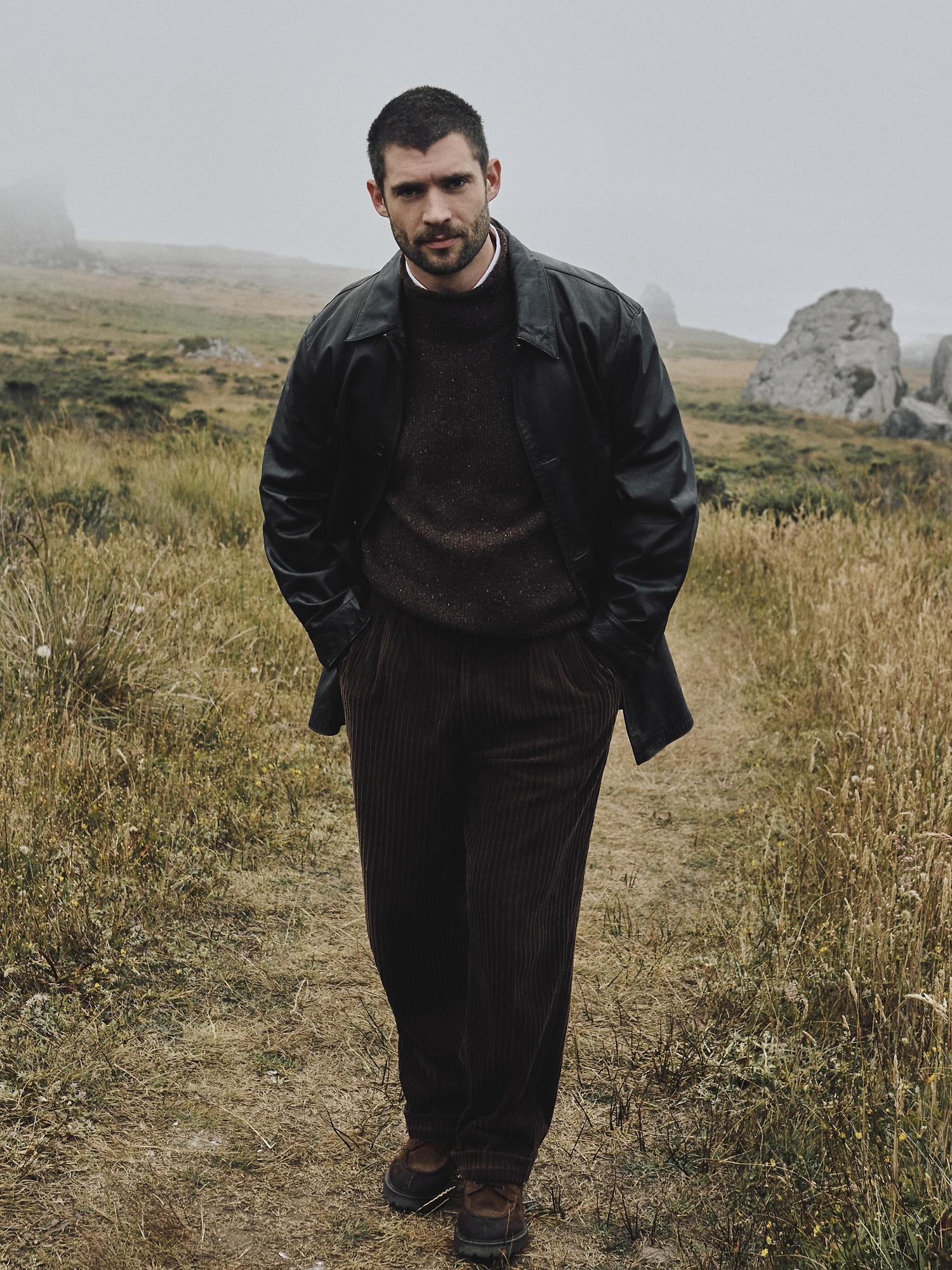 Image number 5 showing, Donegal Roll-Neck Sweater