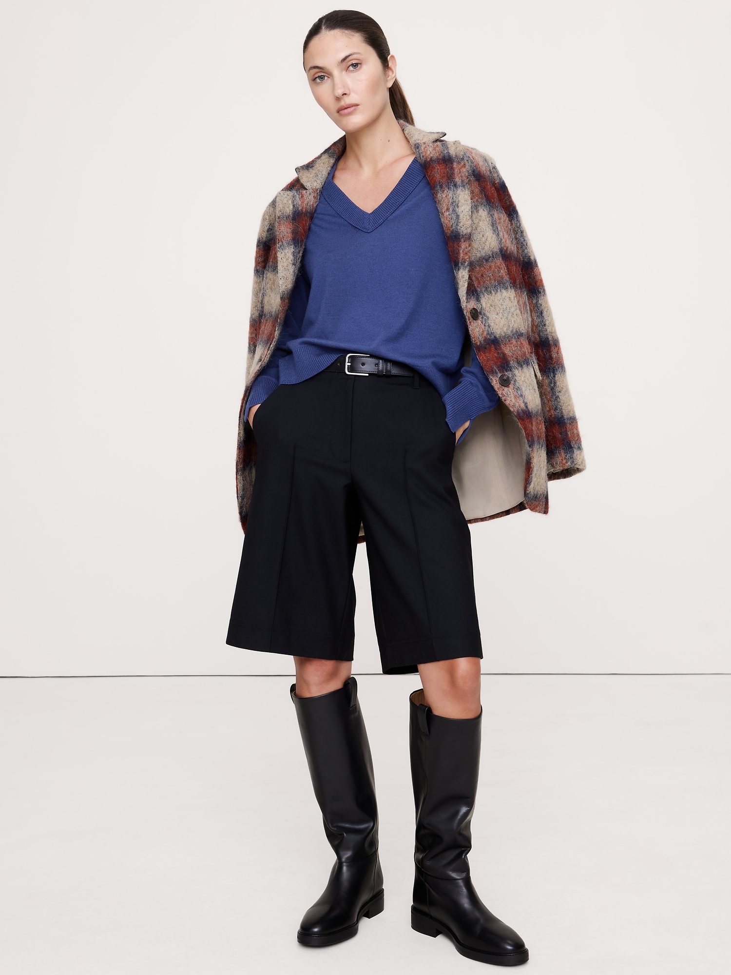Image number 3 showing, Merino V-Neck Sweater
