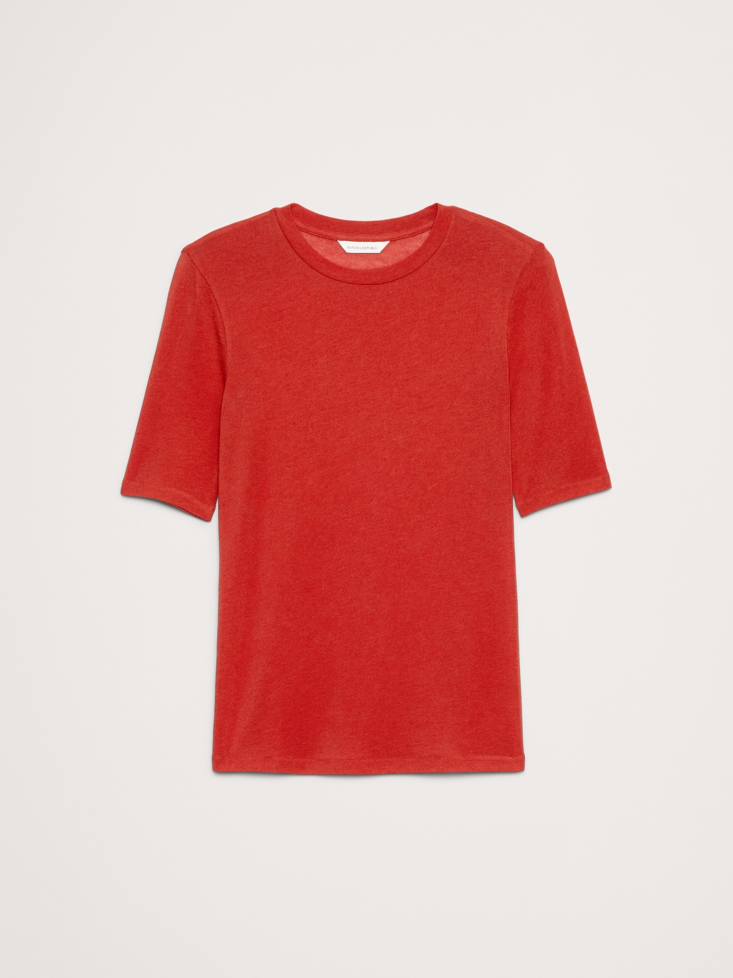 Image number 4 showing, Sheer Lyocell-Wool Crew-Neck T-Shirt