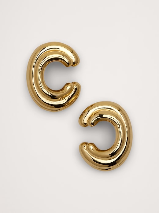 Image number 1 showing, Triple Cuff Earrings