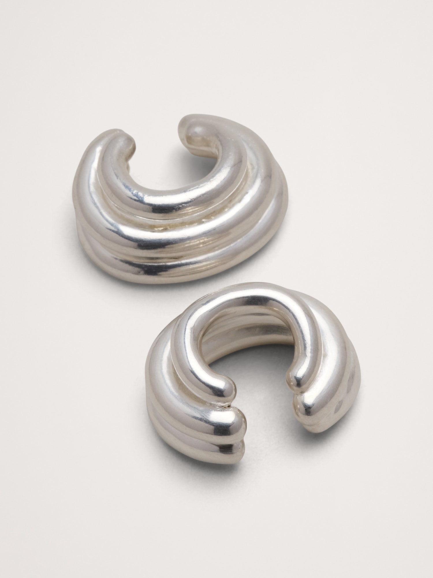 Image number 3 showing, Triple Cuff Earrings