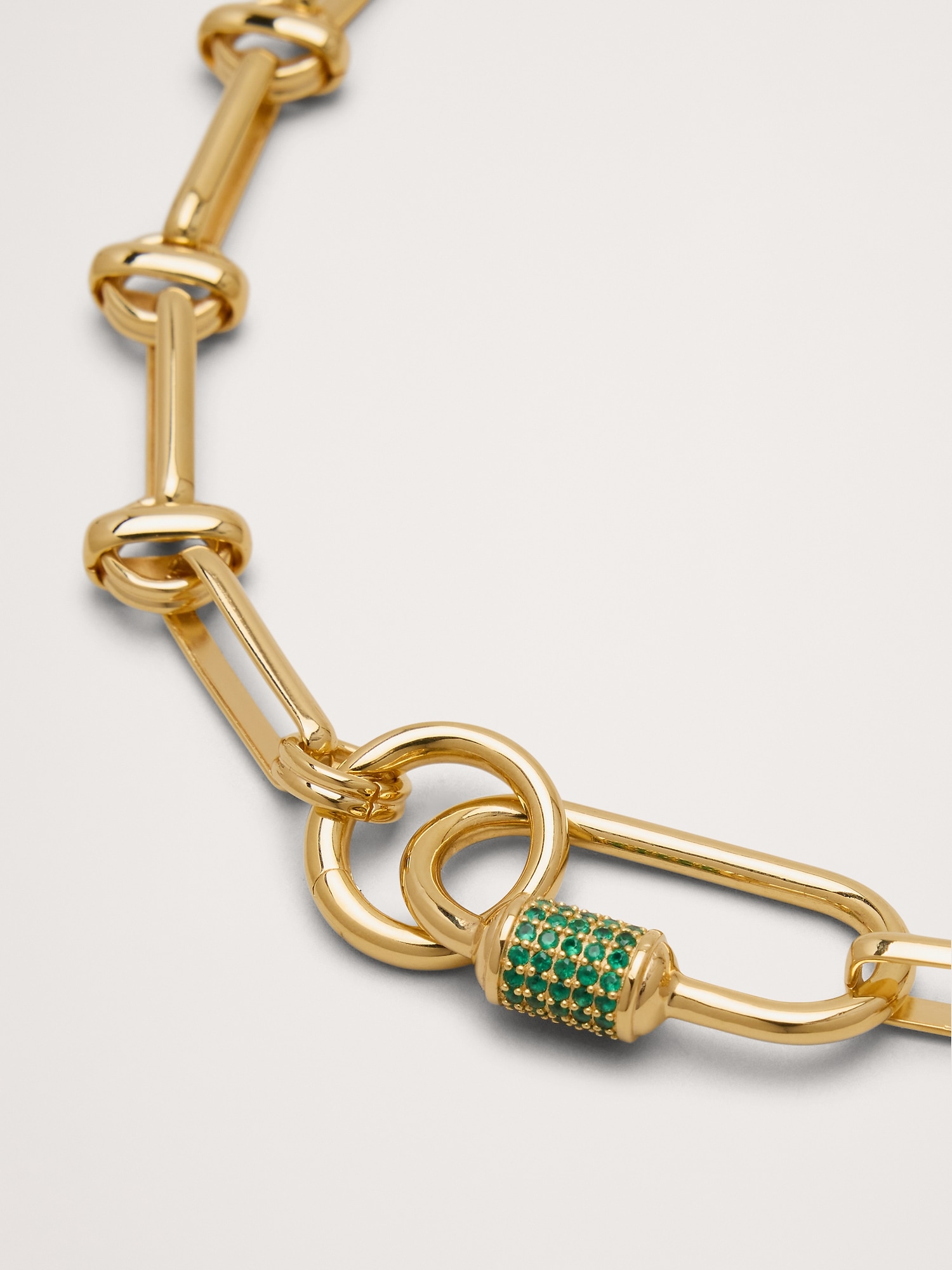 Image number 2 showing, Carabiner Chain Necklace