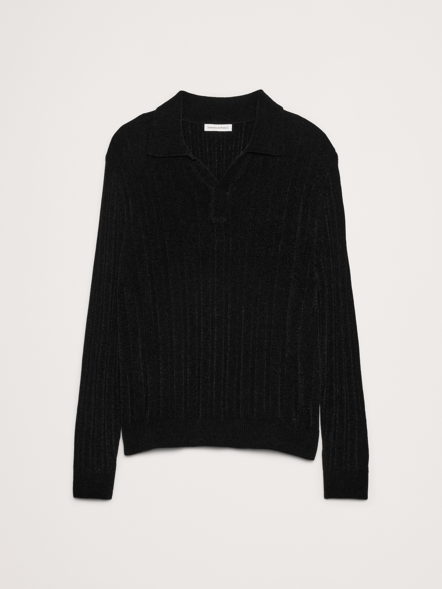Image number 4 showing, Ribbed Chenille Sweater Polo