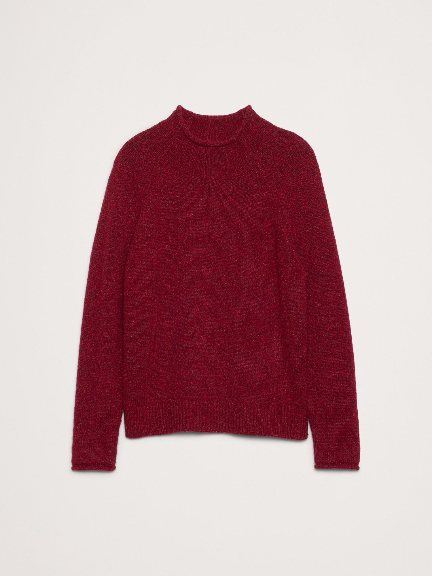 Image number 5 showing, Donegal Roll-Neck Sweater