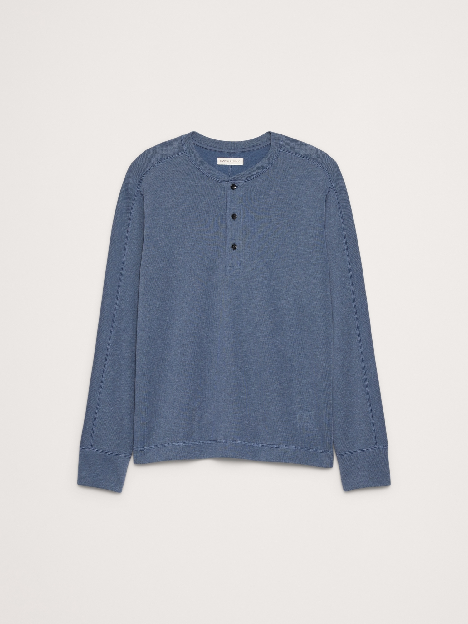 Image number 4 showing, Slub Double-Knit Henley T-Shirt