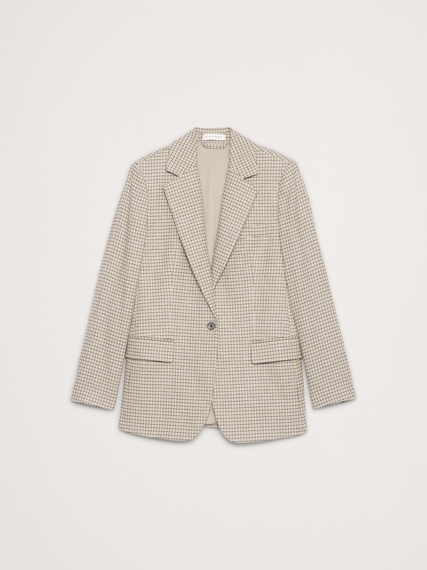 Image number 6 showing, Boyfriend Italian Flannel Blazer