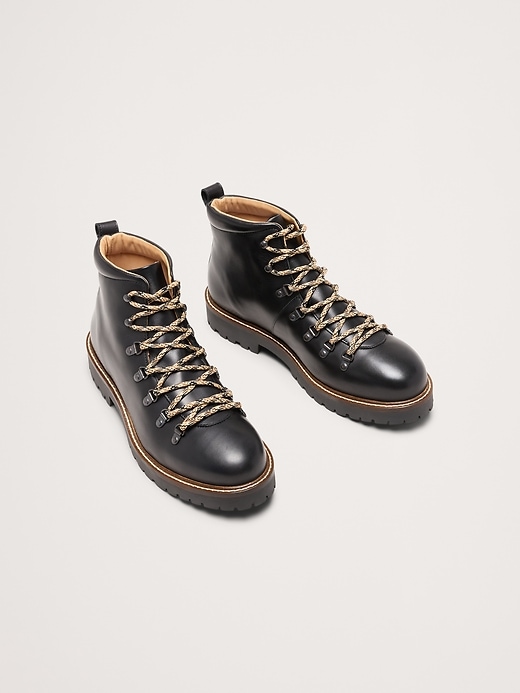Burnished Leather Alpine Boot