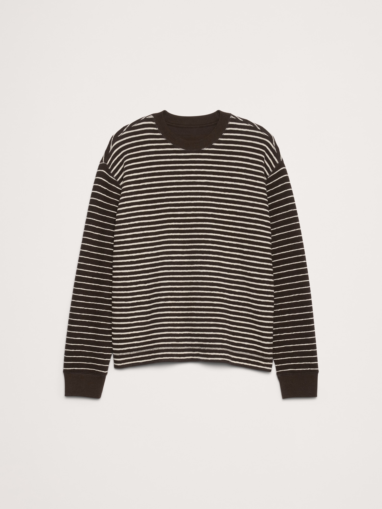 Image number 4 showing, Mixed Stripe Relaxed Jersey T-Shirt