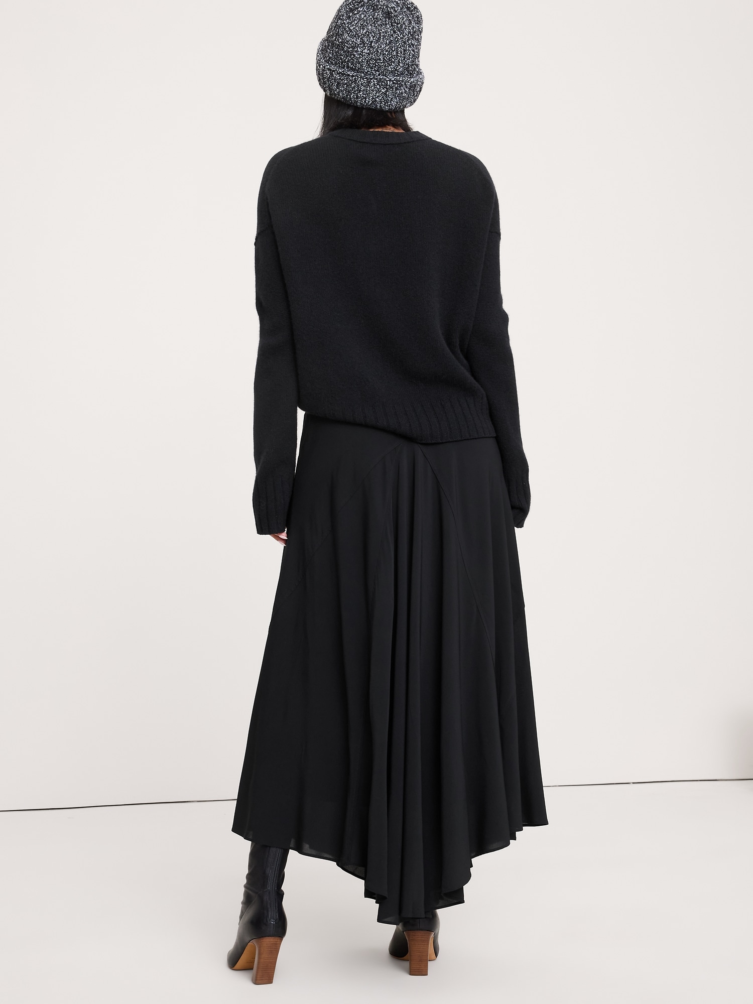 Image number 2 showing, Drapey Georgette Maxi Skirt