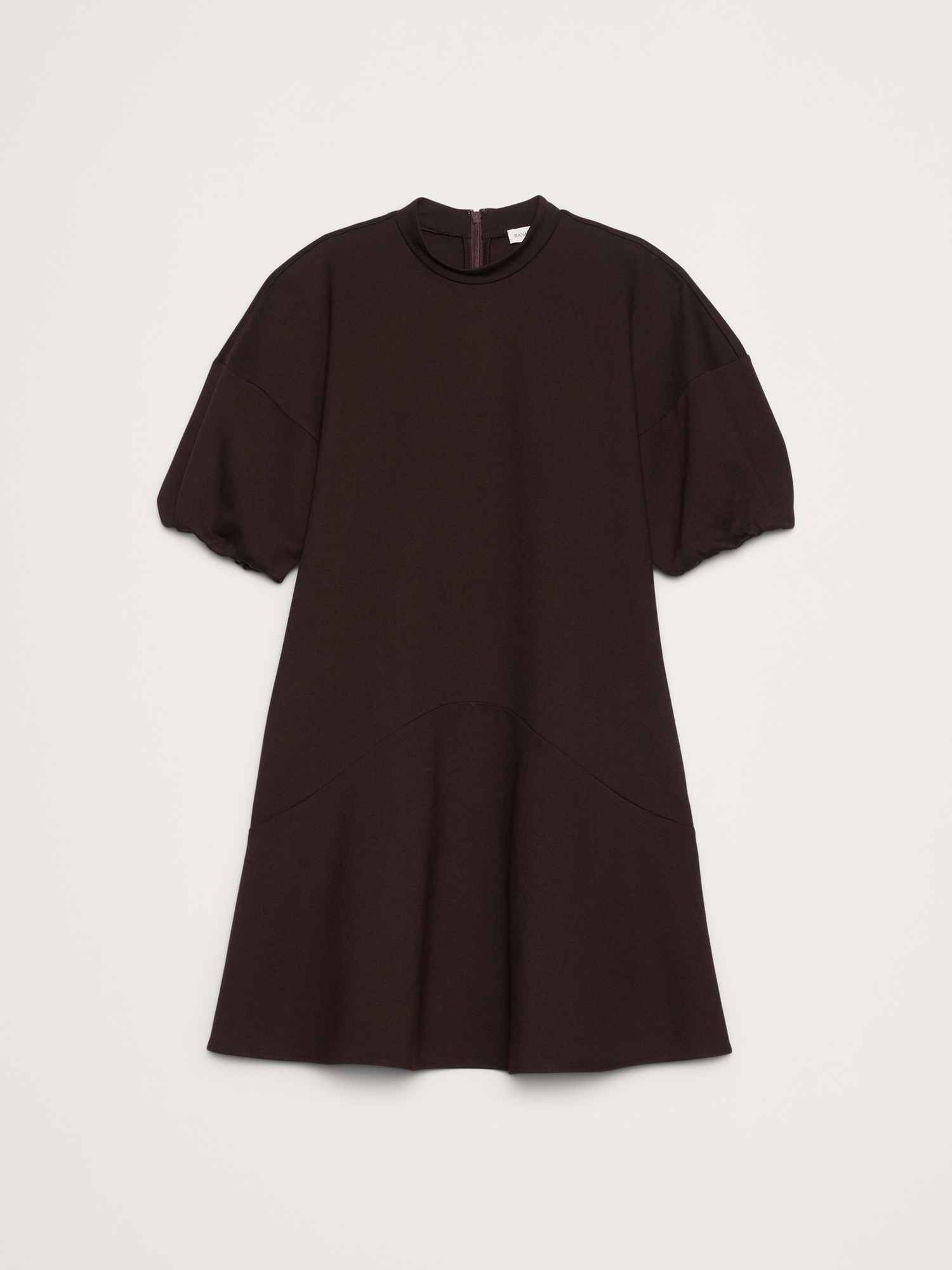 Image number 4 showing, Everywhere Ponte Puff-Sleeve Mini Dress