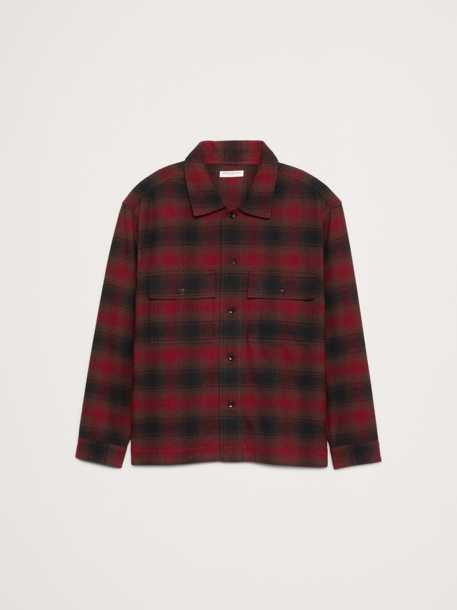 Image number 5 showing, Relaxed-Fit Plaid Flannel Overshirt