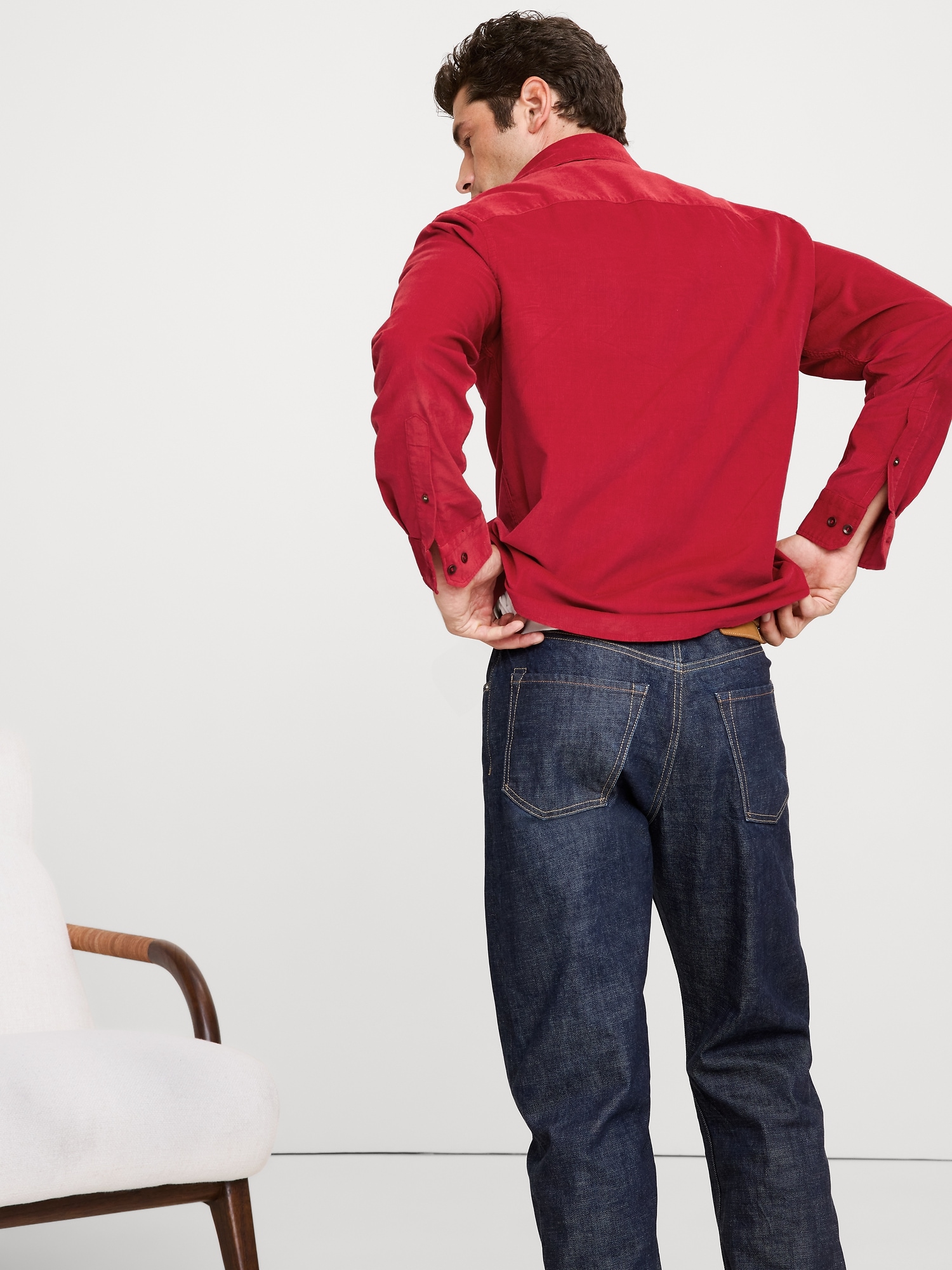 Image number 8 showing, Standard-Fit Corduroy Shirt