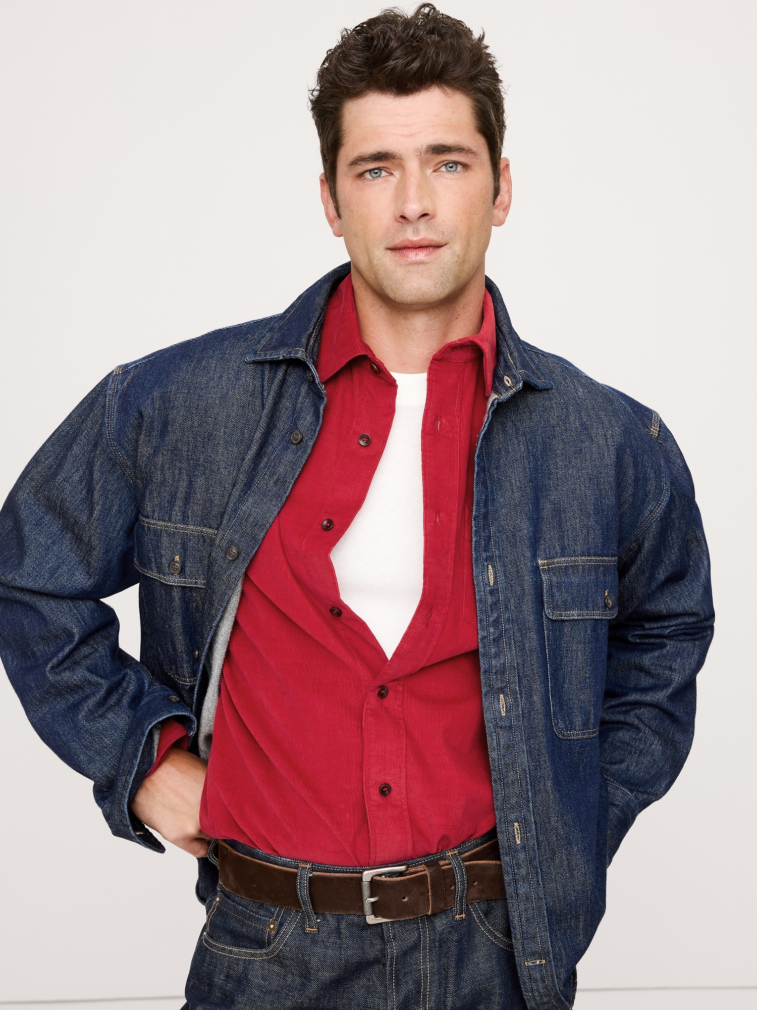 Image number 4 showing, Standard-Fit Corduroy Shirt
